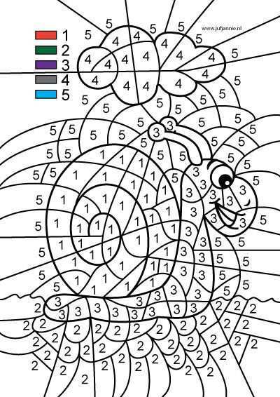Kleurplaten Leer De Getallen Kleur De Cijfers Juf Jannie Leren Met Kinderen Kleurplat
