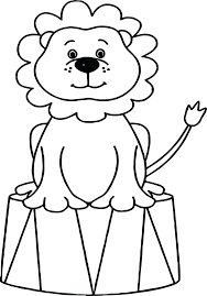 Leeuw Circus Lion Coloring Pages Animal Coloring Books Animal Coloring Pages