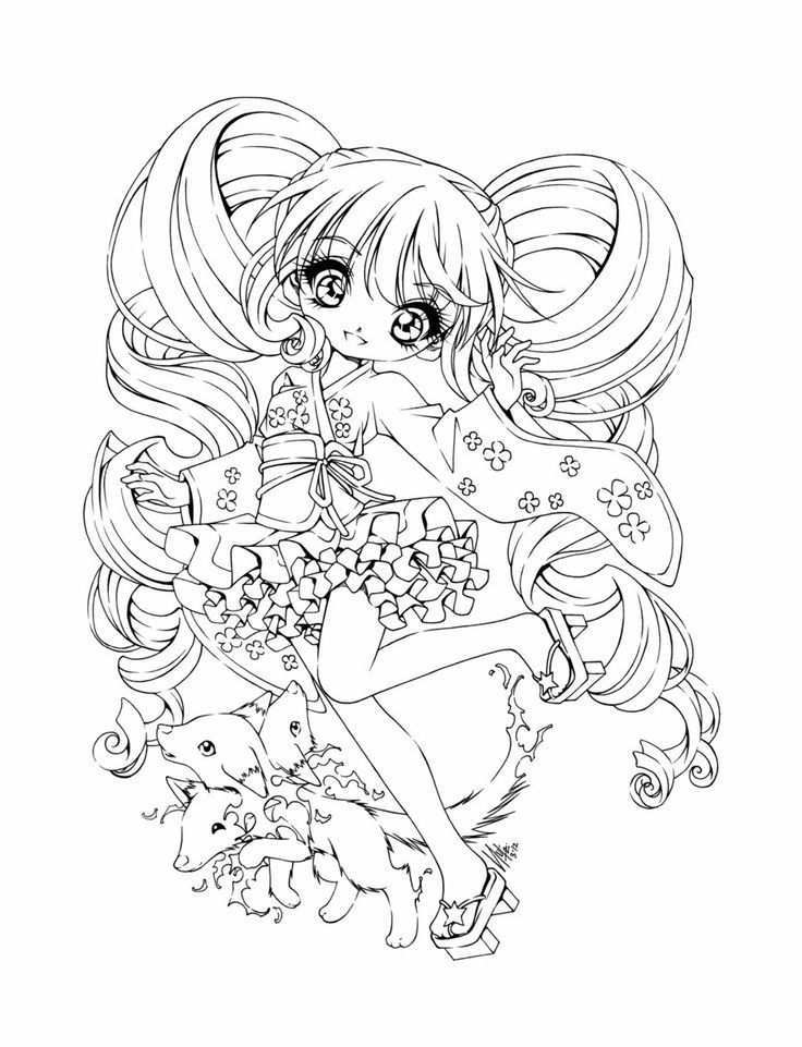 Meisjes Kleurplaten Chibi Coloring Pages Cute Coloring Pages Cool Coloring Pages