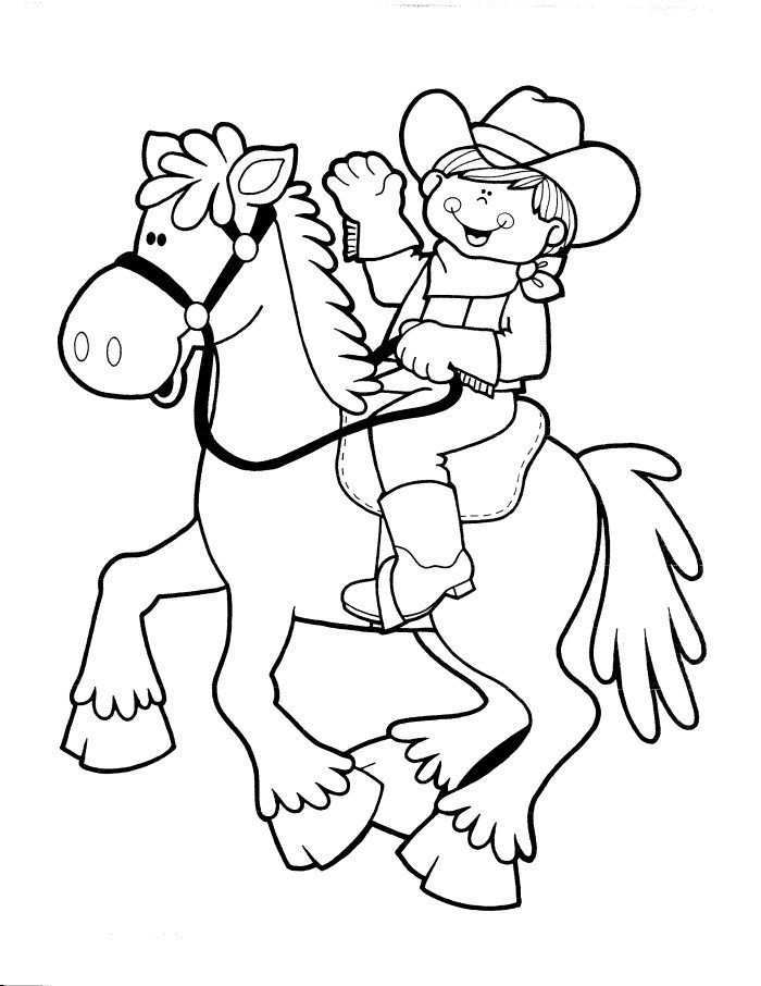 See More Cowboy Coloring Page Coloring Pages Preschool Coloring Pages Coloring Books