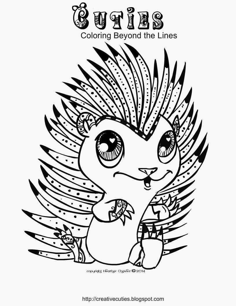 Hedgehog Cutie Coloring Page Cute Coloring Pages Disney Coloring Pages Coloring Pages