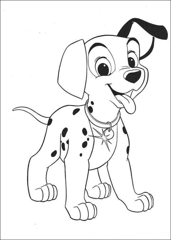 Kids N Fun Com 77 Coloring Pages Of 101 Dalmatians Puppy Coloring Pages Dog Coloring