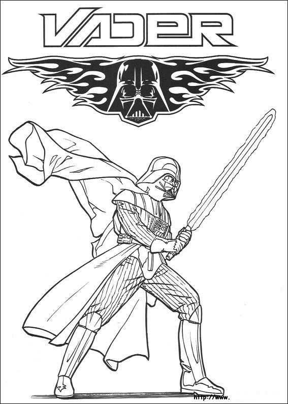 Kids N Fun Coloring Page Star Wars Star Wars Lego Kleurplaten Gratis Kleurplaten Boek