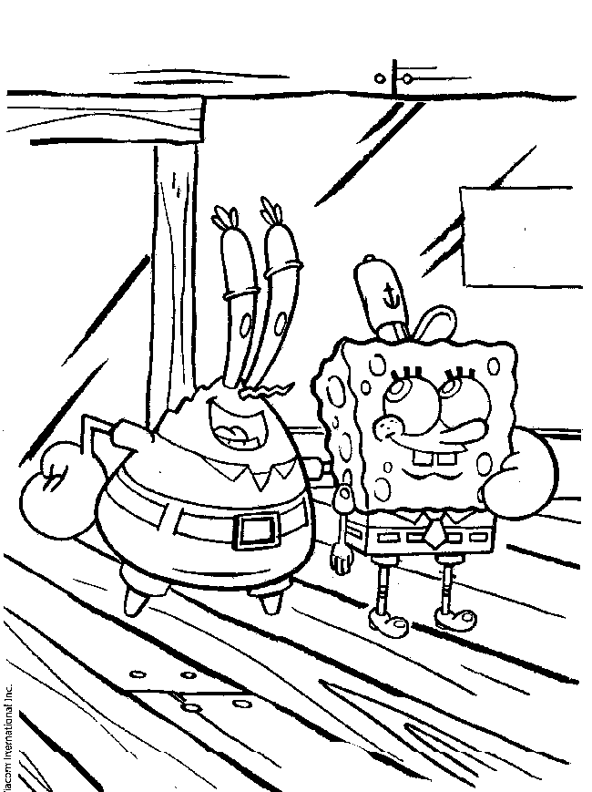 Pin By Bianca Diamant On Kleurplaten Spongebob Coloring Coloring Pages For Kids Color