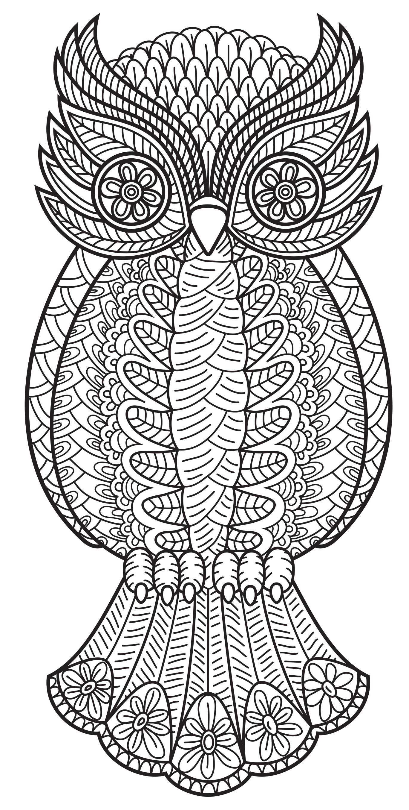 Pattern Coloring Books Owl Coloring Pages Animal Coloring Pages Coloring Pages