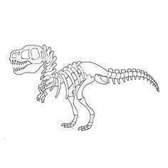 Dino Skelet Kleurplaat Google Zoeken Actividades De Dinosaurios Huella De Dinosaurio Dibujo De Dinosaurio