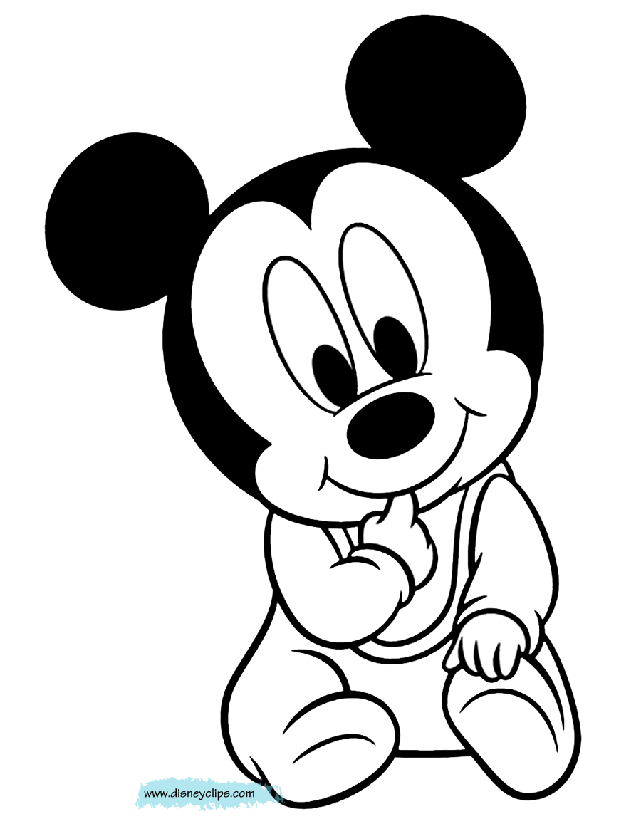Risultati Immagini Per Baby Minnie Mouse Mickey Mouse Strip Kindje Mickey Mouse Kleur