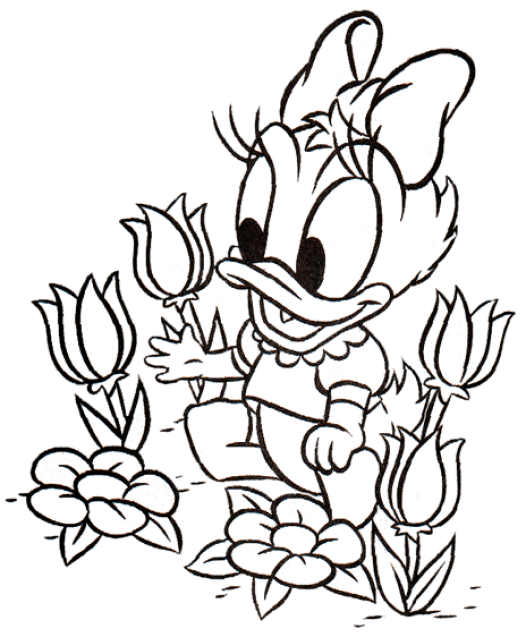 Baby Disney Coloring Pages Coloringpages1001 Com Kleurplaten Bloemen Kleurplaten Disn