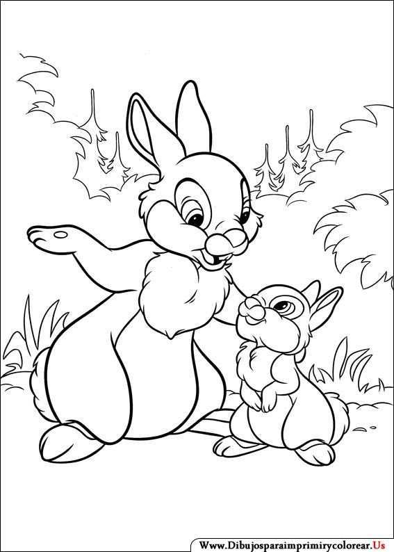 Dibujos De Disney Bunnies Para Imprimir Y Colorear Kleurplaten Disney Kleurplaten Kleurboek