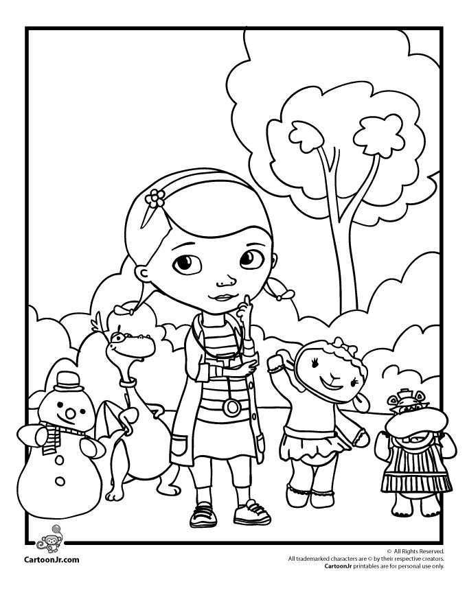 Doc Mcstuffins Coloring Pages Doc Mcstuffins Coloring Pages Coloring Pages Doc Mcstuf