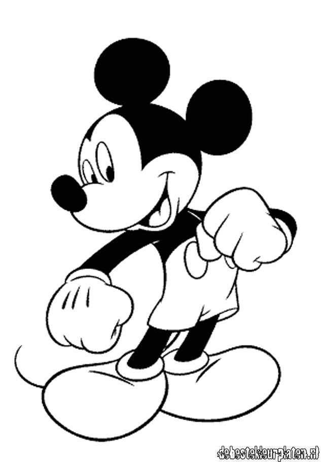 Mickey Mouse Disney Kleurplaten Kleurplaten Mickey Mouse