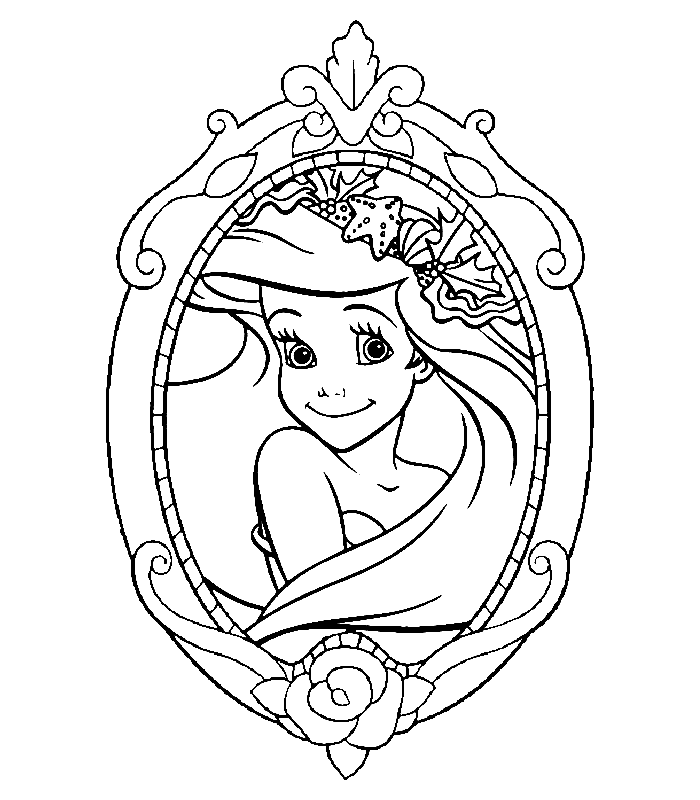 Coloring Page Disney Princesses Disney Princesses Prinses Kleurplaatjes Kleurplaten D