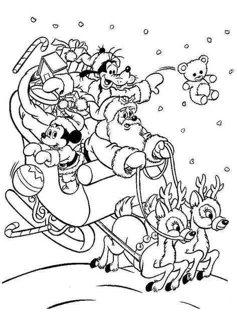 Kerstmis Kleurplaat Kerstman Disney Mickey Mouse Goofy Christmas Santa Coloring Kerstmis Kleurplaten Kerstkleurplaten Kerstmis Kleuren