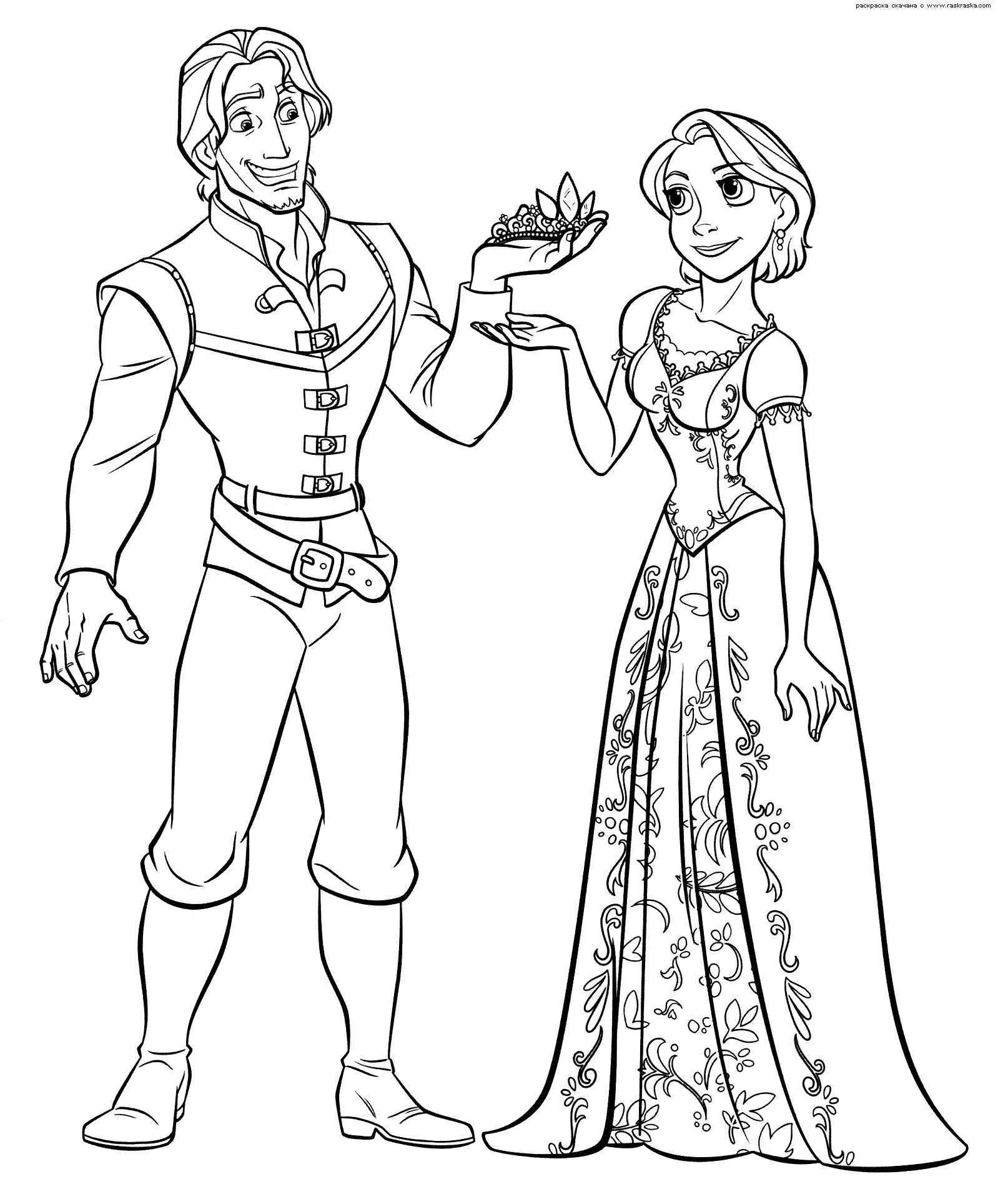 Image Result For Kleurplaten Barbie Rapunzel Tangled Coloring Pages Princess Coloring