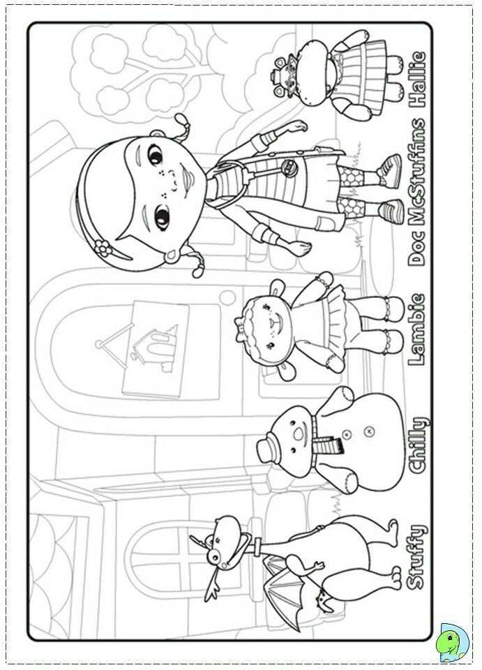 Pin By Barbara Hoefsloot On Disney Coloring Pages Doc Mcstuffins Coloring Pages Doc M