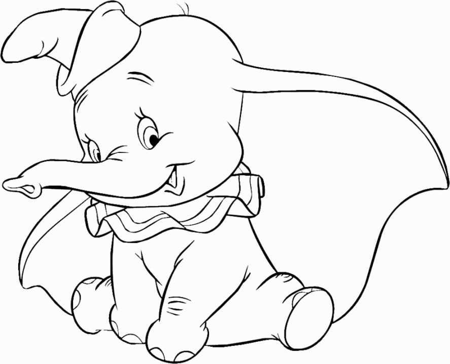 Dumbo Coloring Pages Elephant Coloring Page Cartoon Coloring Pages Disney Coloring Pa