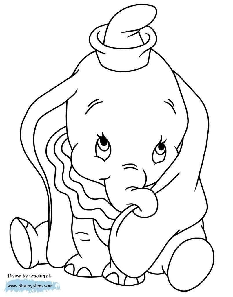 42 Coloring Page Dumbo Cartoon Coloring Pages Disney Coloring Pages Disney Embroidery