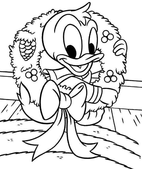 Coloring Page Christmas Disney Christmas Disney Kerstkleurplaten Gratis Kleurplaten D