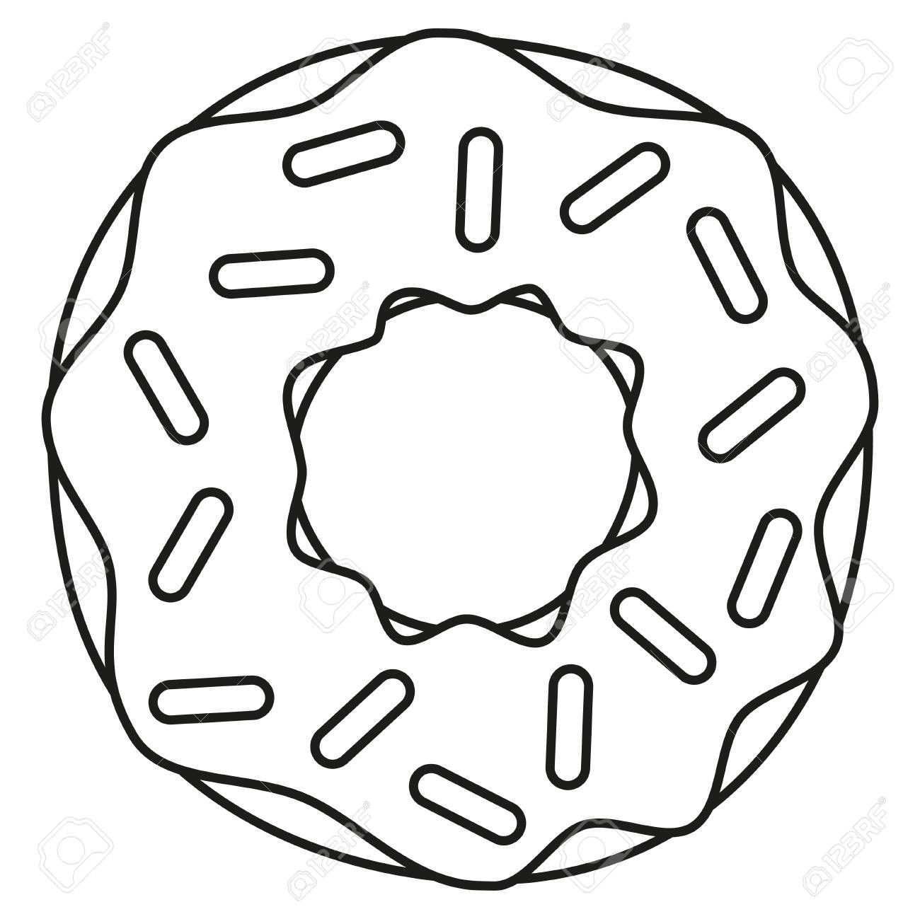21 Inspired Photo Of Donut Coloring Page Entitlementtrap Com Donut Coloring Page Donu