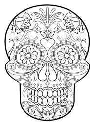 Afbeeldingsresultaat Voor Sugar Skull Kleurplaat Gratis Kleurplaten Mandala Kleurplat