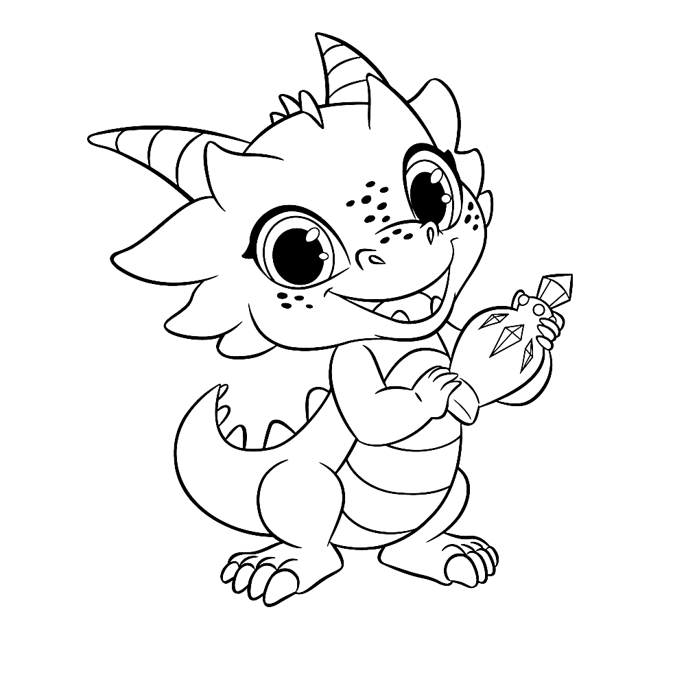 Leuk Voor Kids Kleurplaatnazboo Is Zeta S Draakje Dragon Coloring Page Dragon Drawing