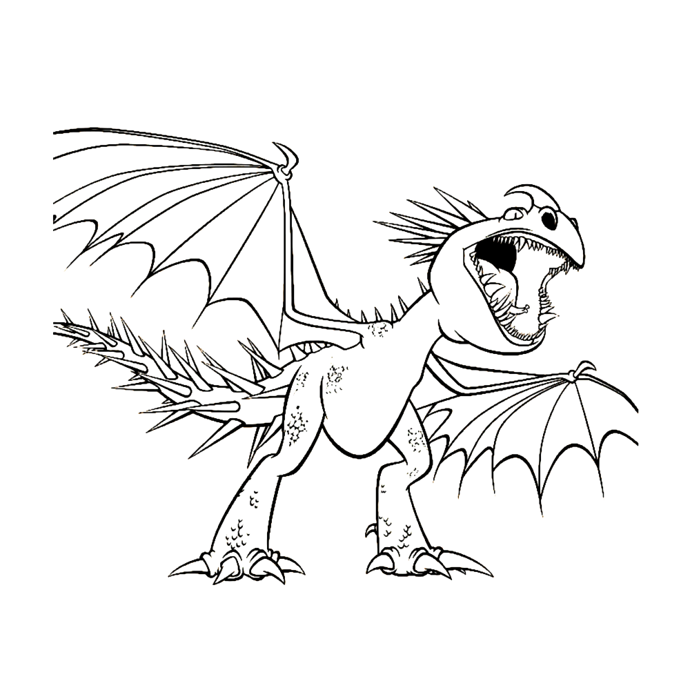 Leuk Voor Kids Kleurplaatstormfly Train Coloring Pages Dragon Coloring Page How Train