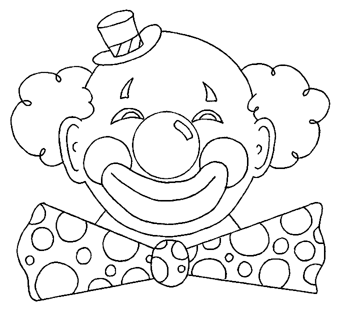 Idee Druk Deze Clown Af Op Een A3 Dan Kunnen Ze Er Een Lijf Onder Tekenen Verven Grat