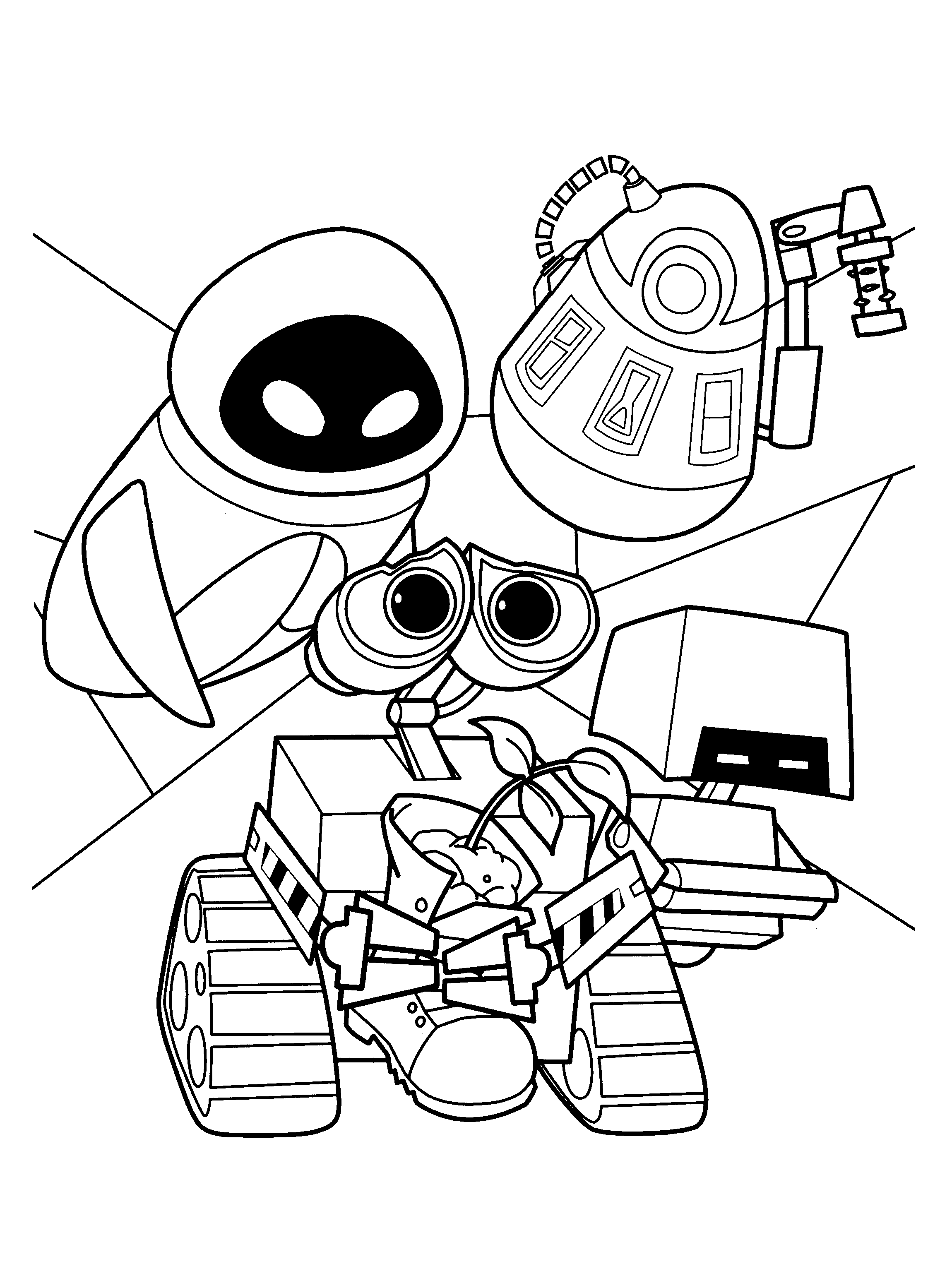 Kleurplaat Eve En Wall E Disney Coloring Pages Coloring Pages Coloring Books