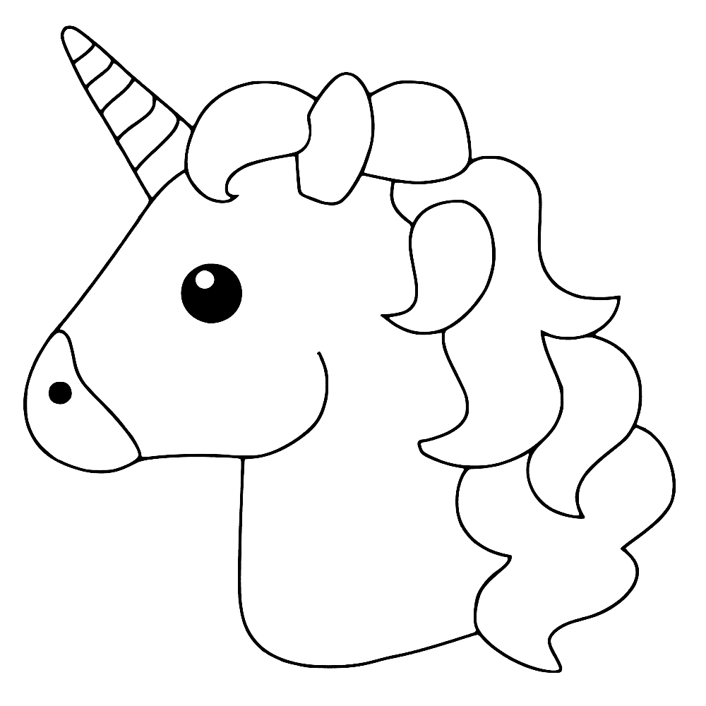 Leuk Voor Kids Cartoon Eenhoorn Emoji Coloring Pages Unicorn Coloring Pages Unicorn E