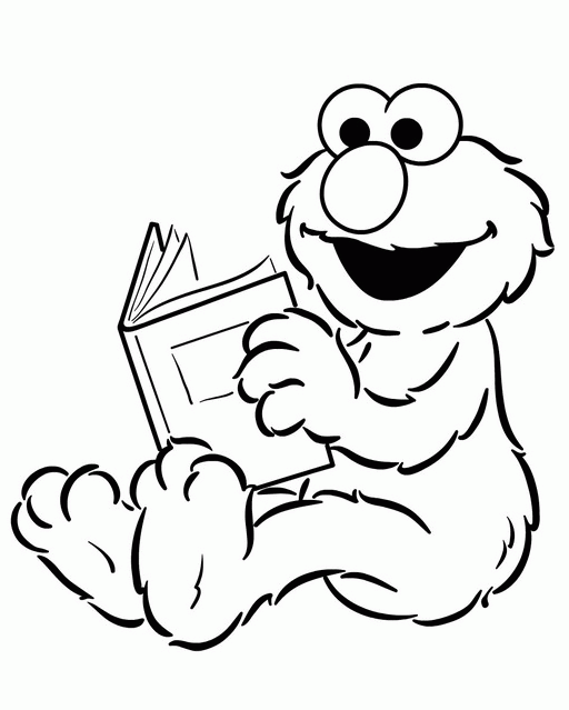 Pin By Ana Raquel On Kleurplaten Elmo Coloring Pages Sesame Street Coloring Pages Tod