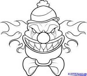 Pennywise The Clown Coloring Pages Bing Images Palhaco Desenho Tatuagem De Palhaco De