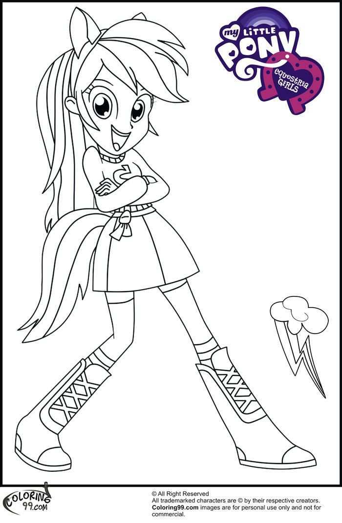 Equestria Girls Coloring Pages Free Printable Coloring Pages For Kids Coloring99 C My