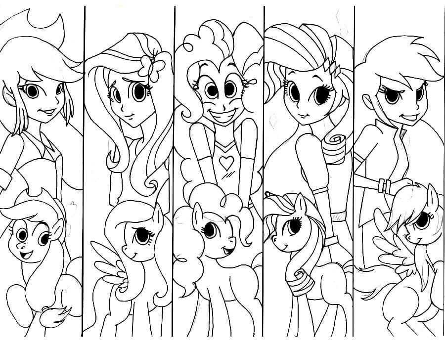 15 Printable My Little Pony Equestria Girls Coloring Pages Coloring Pages For Girls M