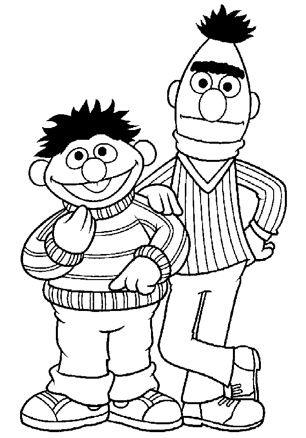 Bert And Ernie Bowling Related Searches For Bert En Ernie Sesamstraat Kleurplaten Ses
