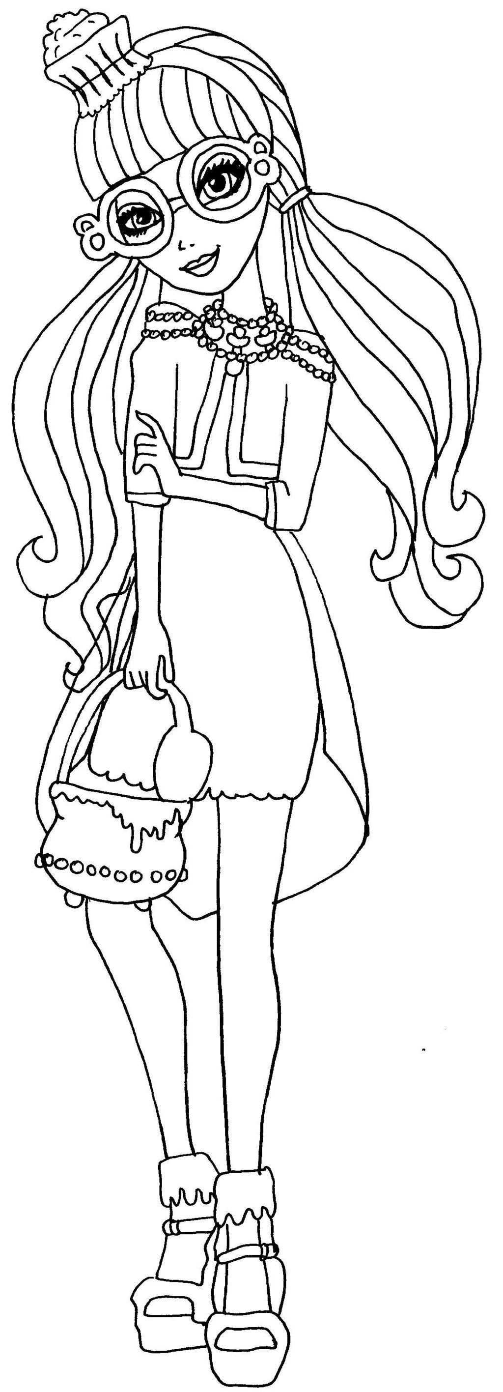 Ever After High Coloring Page Ginger Google Search