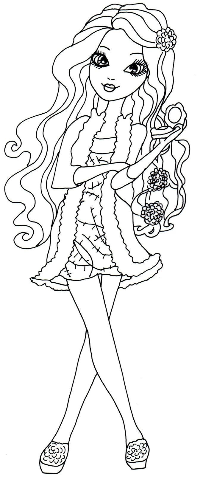 Briar Beauty Getting Fairest Coloring Page Coloring Pages For Girls Coloring Pages An