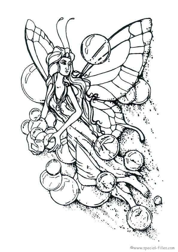 Kleurplaat Fee 4907 Kleurplaten Fairy Coloring Pages Coloring Pages Cool Coloring Pag