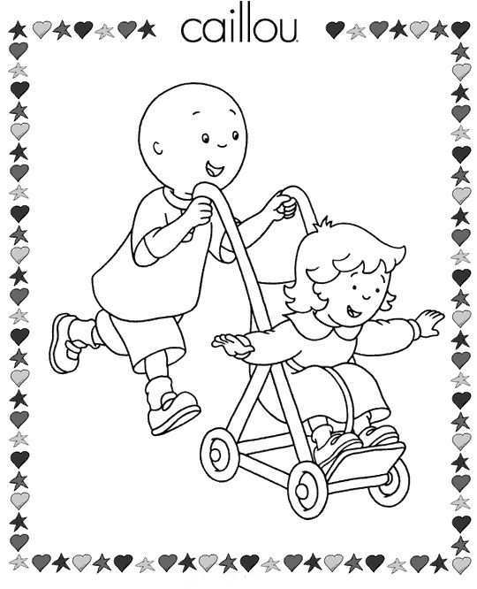 Caillou Coloring Pages 7 Baby Coloring Pages Free Coloring Pages Coloring Books