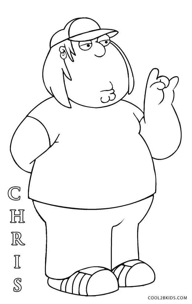 Printable Family Guy Coloring Pages For Kids Cool2bkids Family Coloring Pages Cartoon