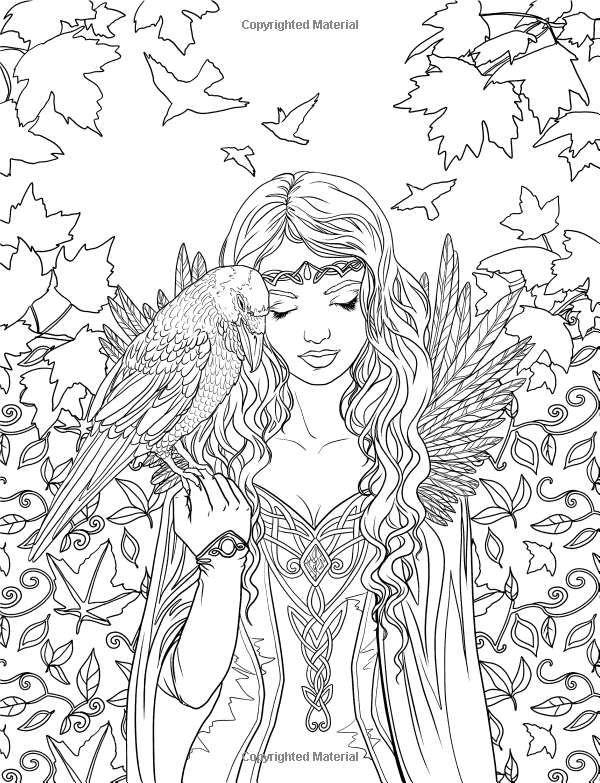 Free Coloring Pages Of Mystical Fairies Artist Selina Fenech Fantasy Myth Mythical Mystical Legend Free Pages Fairies Coloring Mystical Of 118651 Kleuren