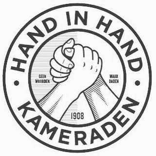 Hand In Hand Worden We Kampioen Feyenoord Kampioen Rotterdam Mazzel Voetbal Tekenen R