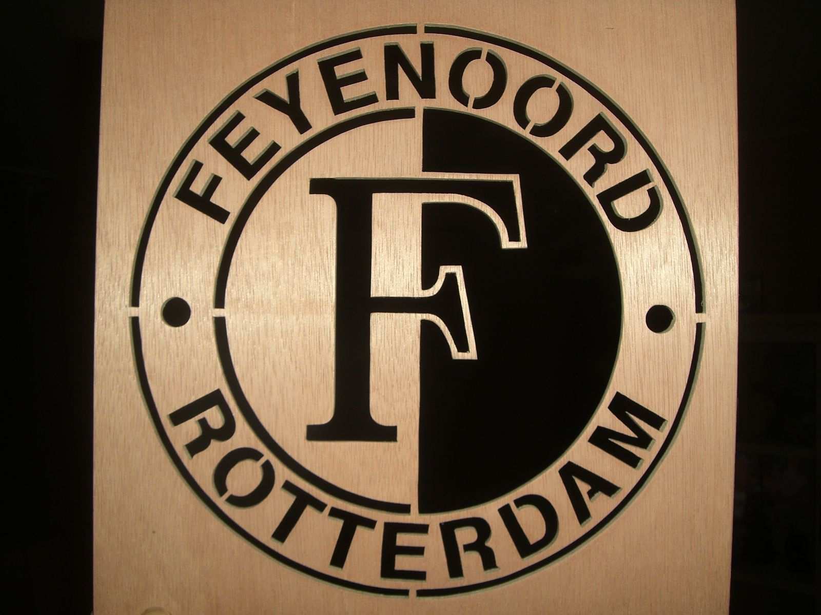 Feyenoord Rotterdam Emblem Silhouet