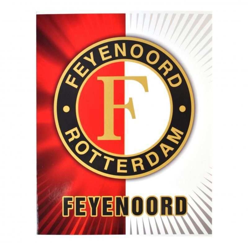 Schrift A4 Geruit Feyenoord 12 13 Football Logo S Tuin Doek
