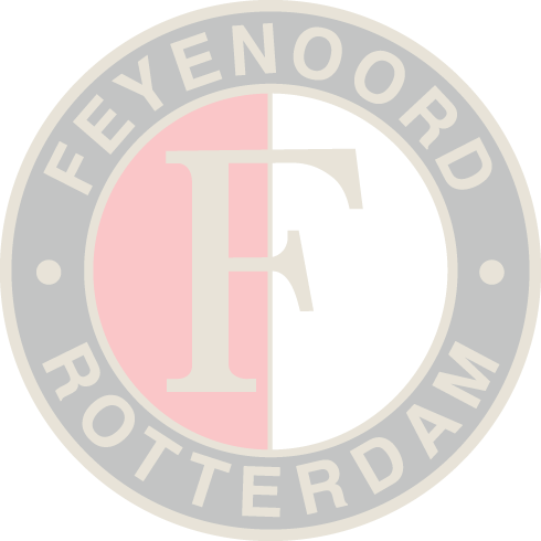 Feyenoord Puntvaan Rood Wit Logo S Rotterdam Voetbal Knutselen