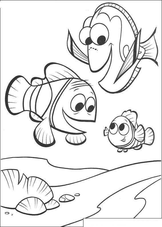 Kids N Fun Kleurplaat Finding Nemo De Film Pas Op Nemo Kleurplaten Gratis Kleurplaten Kleurboek