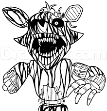 Afbeeldingsresultaat Voor Five Nights At Freddy S Foxy Kleurplaten