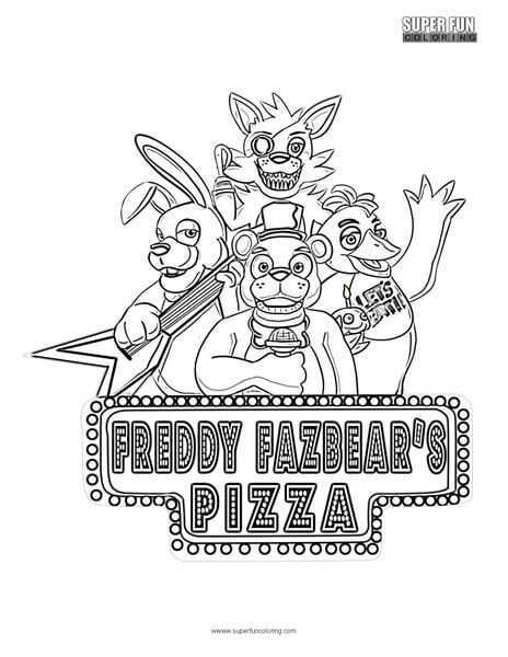 5 Nights At Freddy S Coloring Pages Coloring Pages Fnaf Coloring Pages Coloring Books