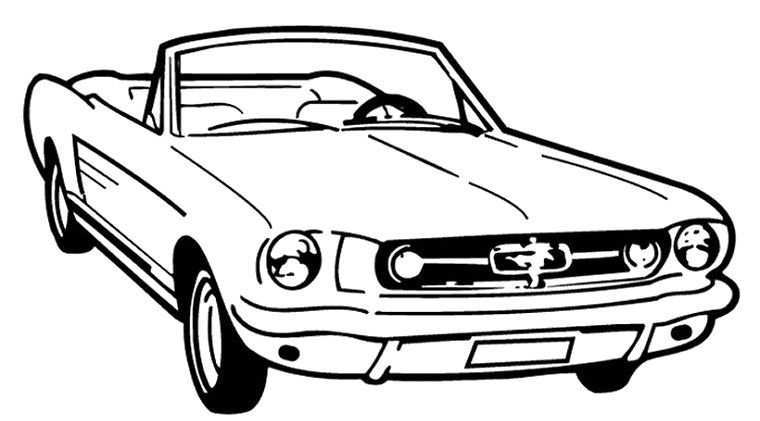 Mustang Lowrider Coloring Pages Car Printable Coloring Pages Cars Coloring Pages Must
