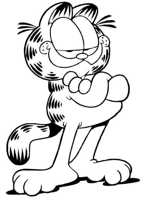 Garfield Kleurplaten 15 Animais Para Colorir Desenhos Para Colorir Desenhos Infantis