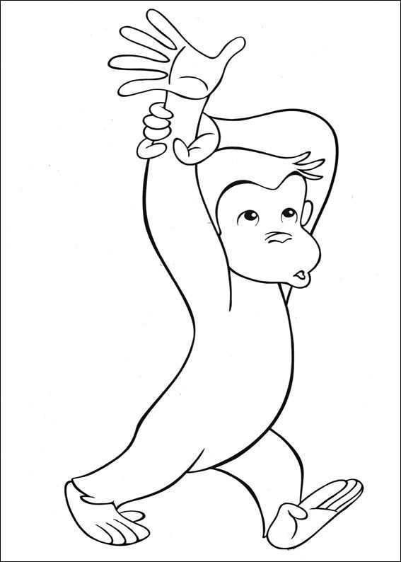 Kleurplaten Nieuwsgierig Aapje 52 Curious George Coloring Pages Coloring Books Colori